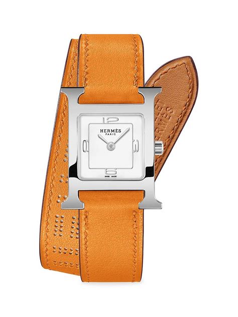 hermes h watch stainless strap|hermes watch strap price.